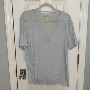 Simple light blue t-shirt